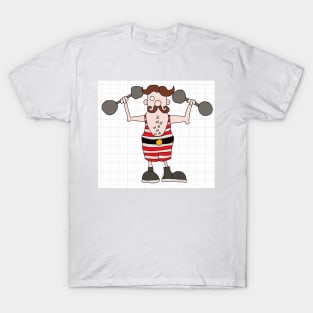 Circus strongman T-Shirt